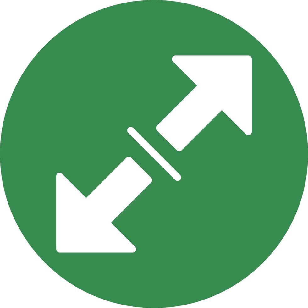 Expand Alt Vector Icon Design