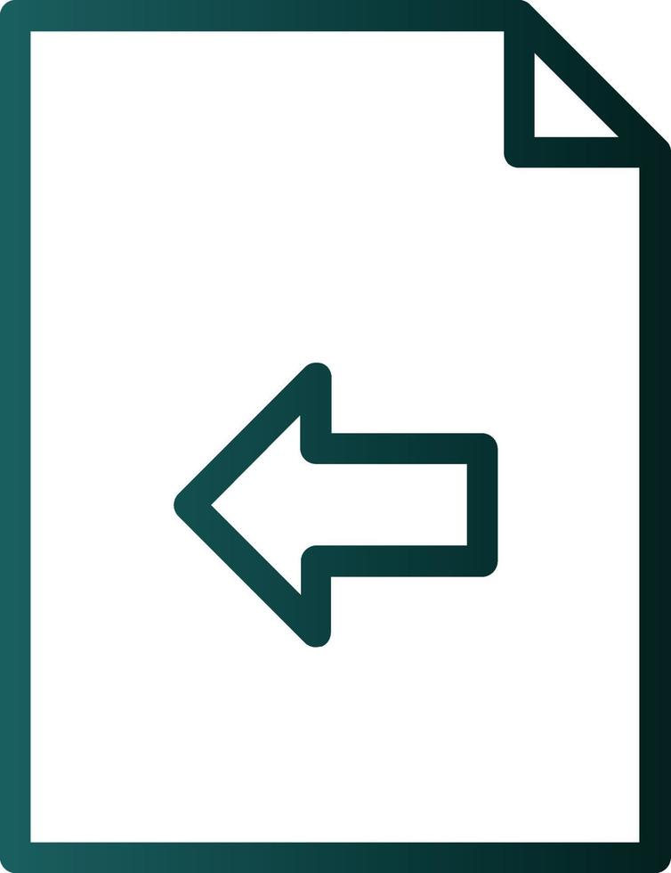 File Import Vector Icon Design