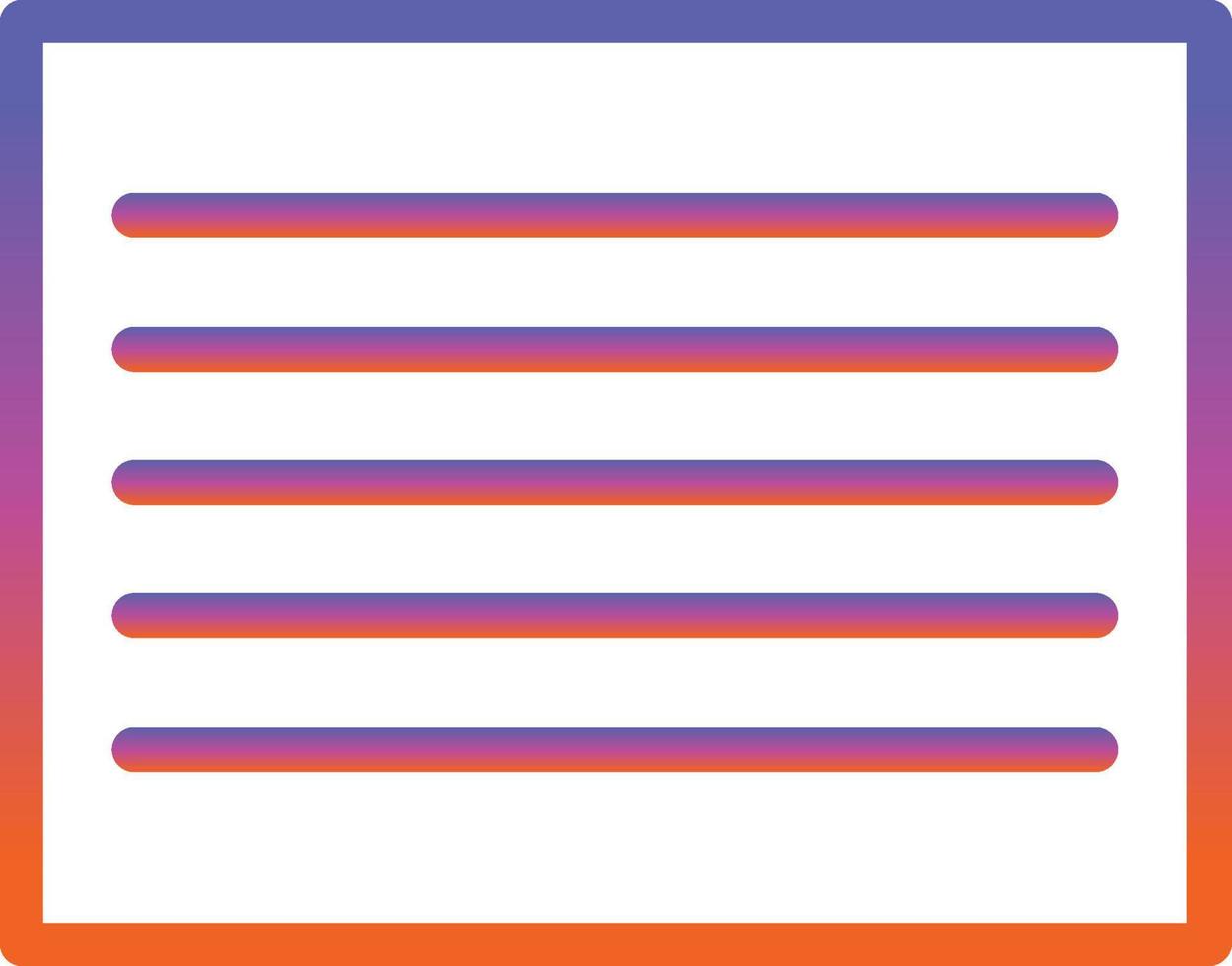 Paragraph Vector Icon Design