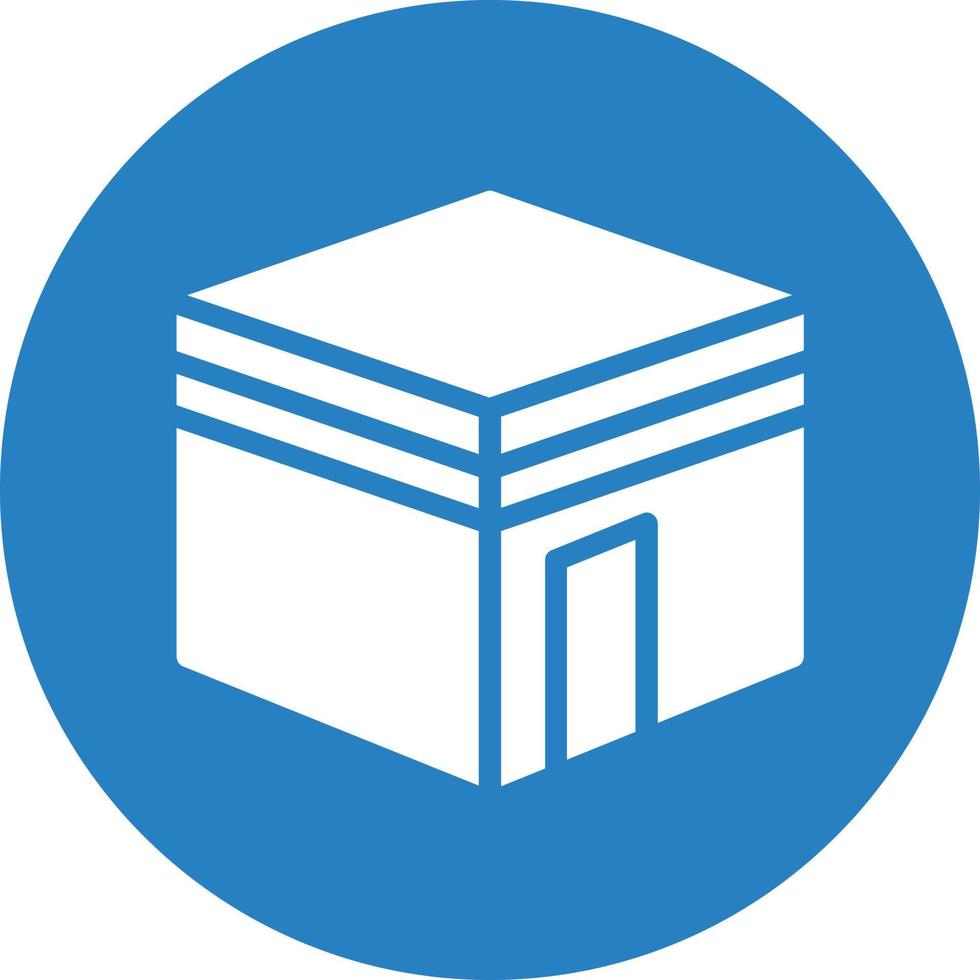 Kaaba Vector Icon Design
