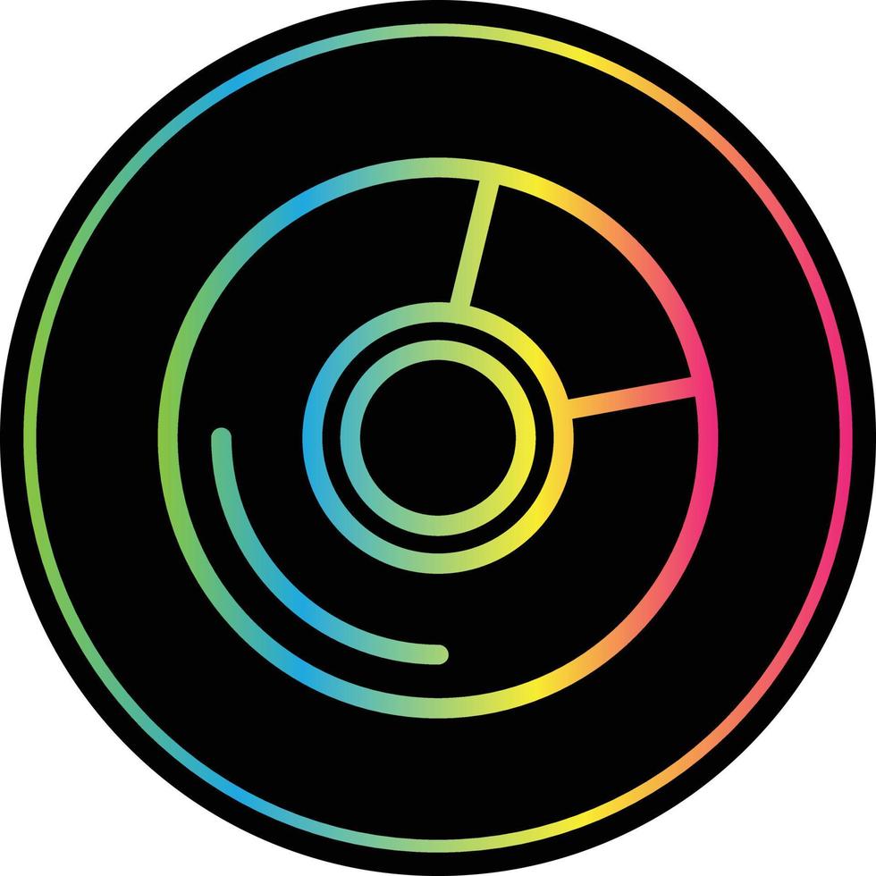 Compact Disc Vector Icon Design