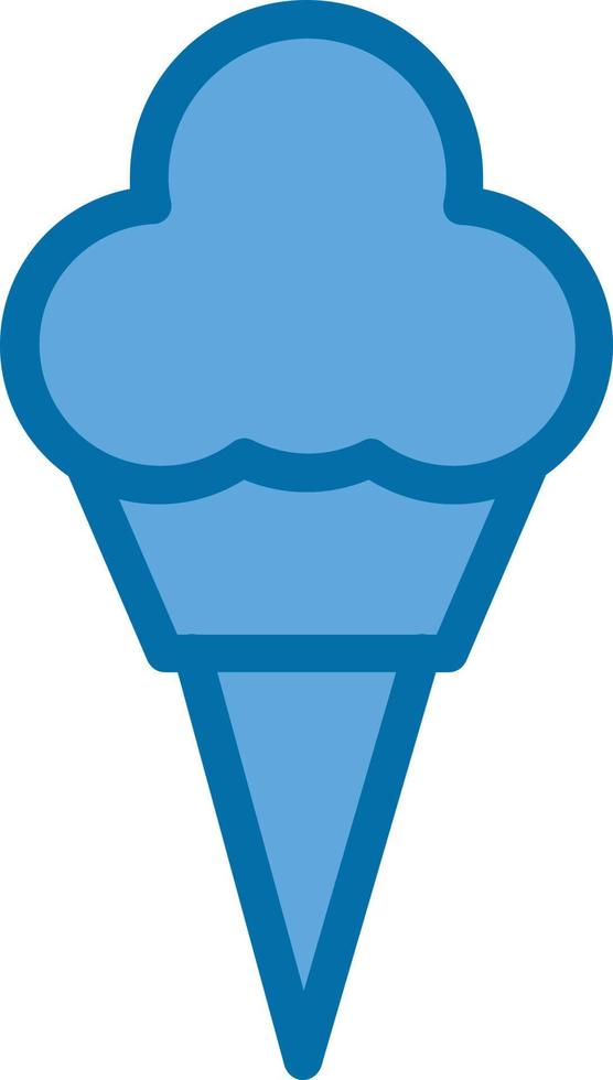 Ice Cream Vector Icon Design