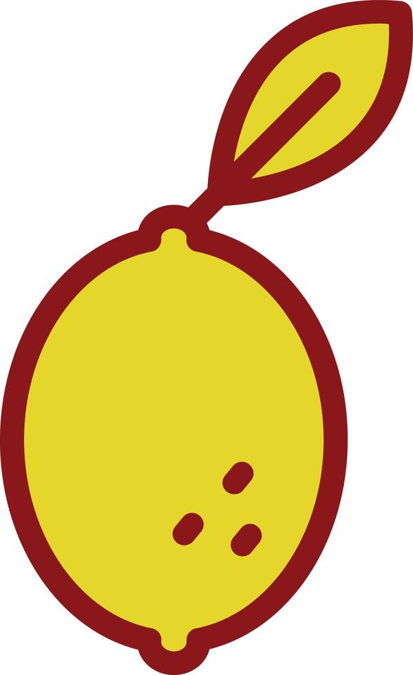 Lemon Vector Icon Design