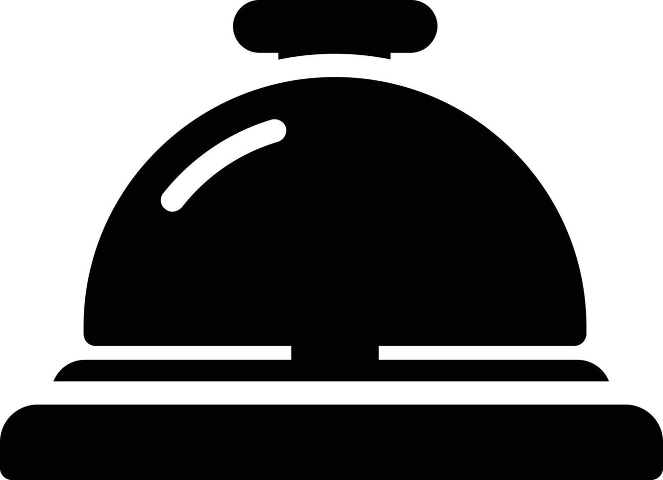 Concierge Bell Vector Icon Design