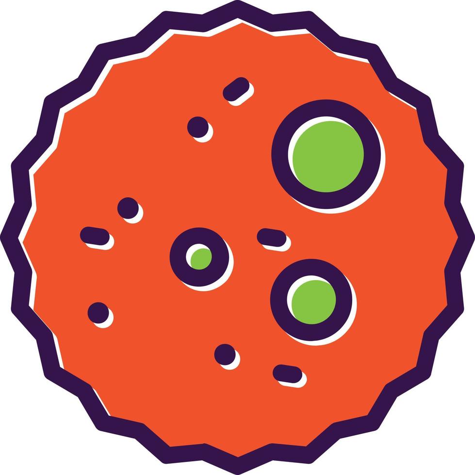 Cookie Vector Icon Design