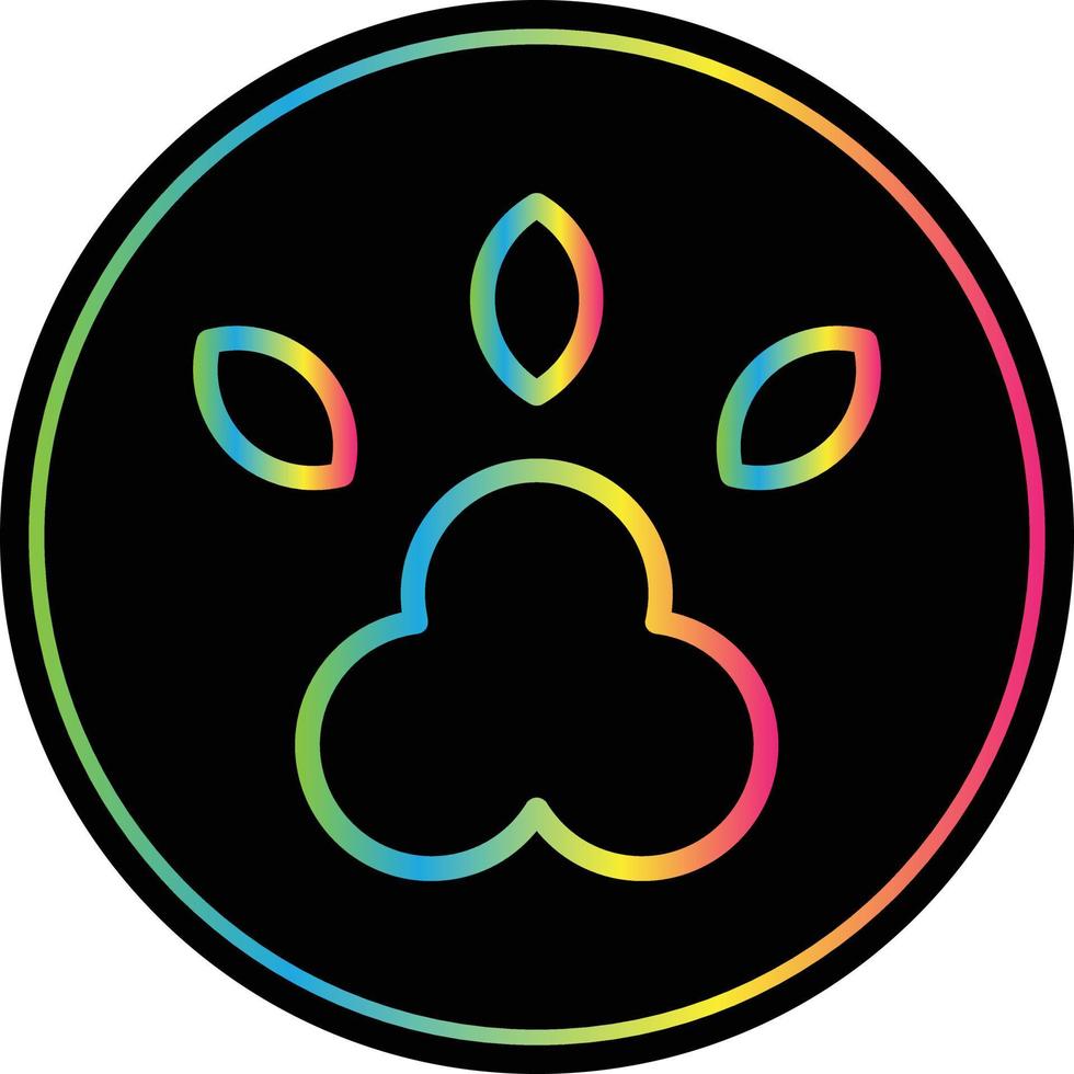 Paw Vector Icon Design