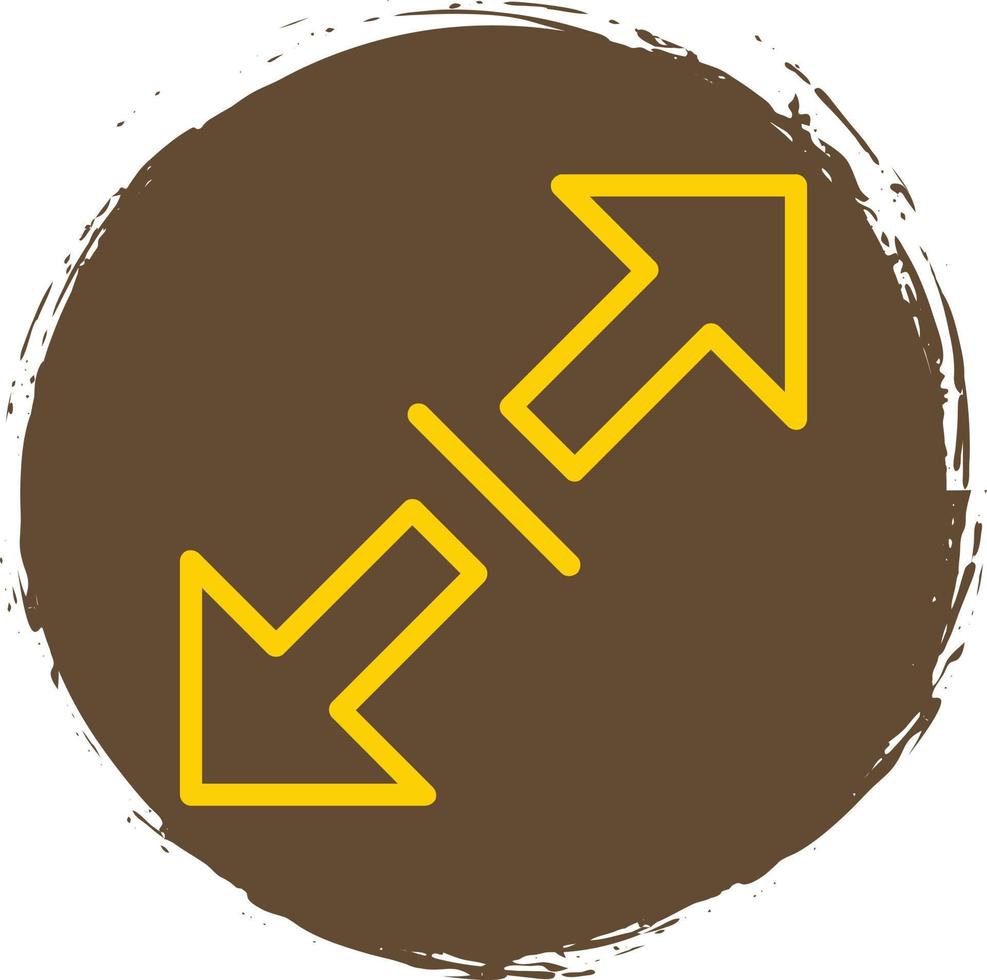 Expand Alt Vector Icon Design