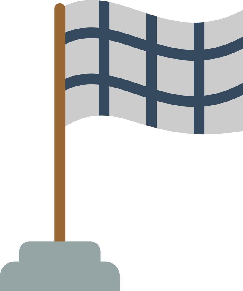 Flag Checkered Vector Icon Design