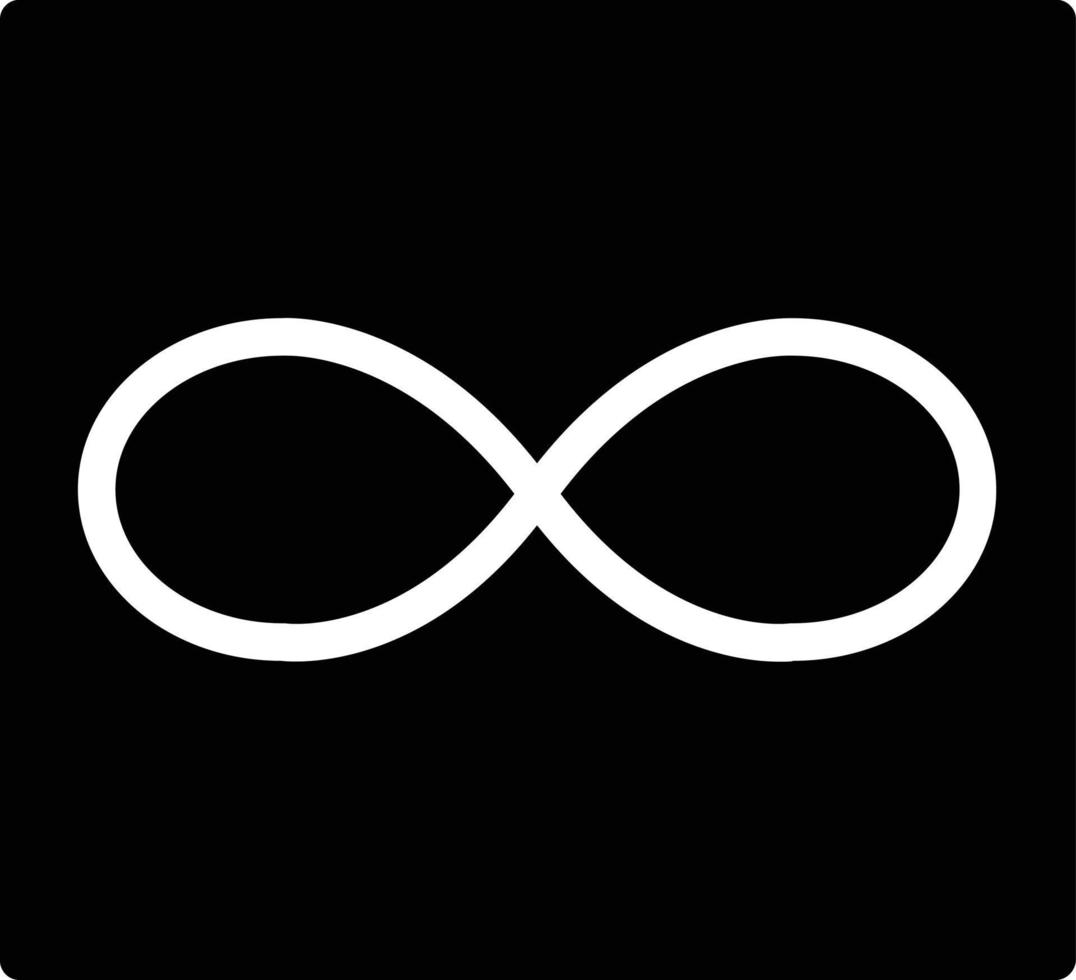 Infinity Vector Icon Design