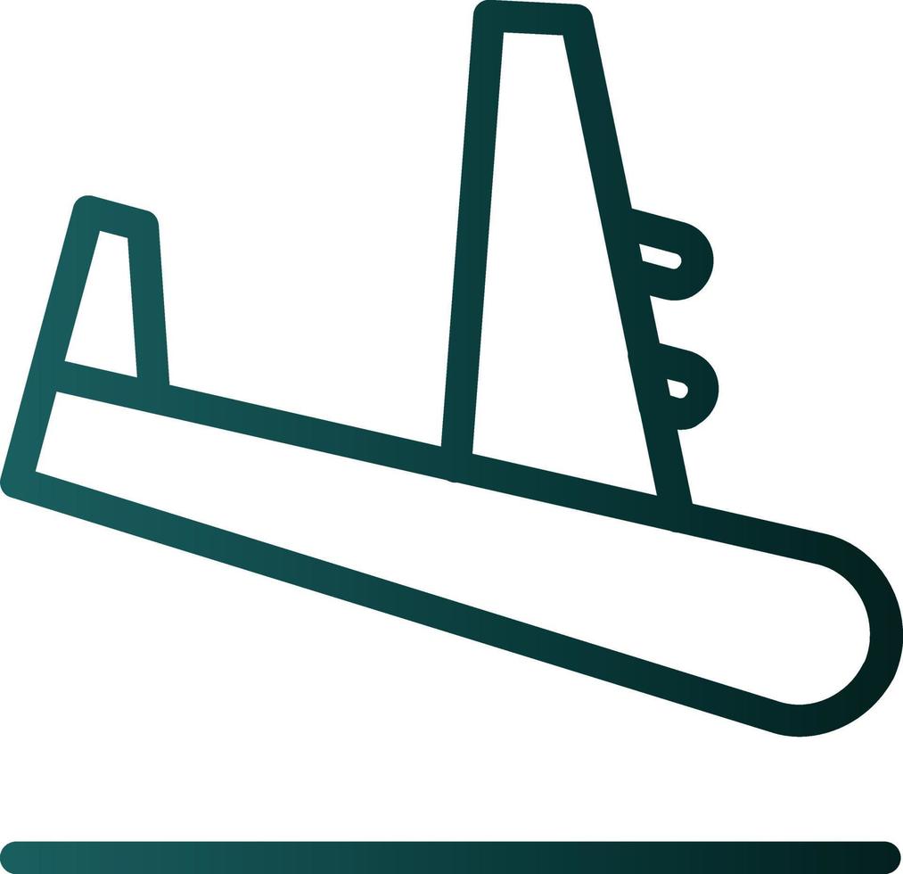 Plane Arrival Vector Icon Design