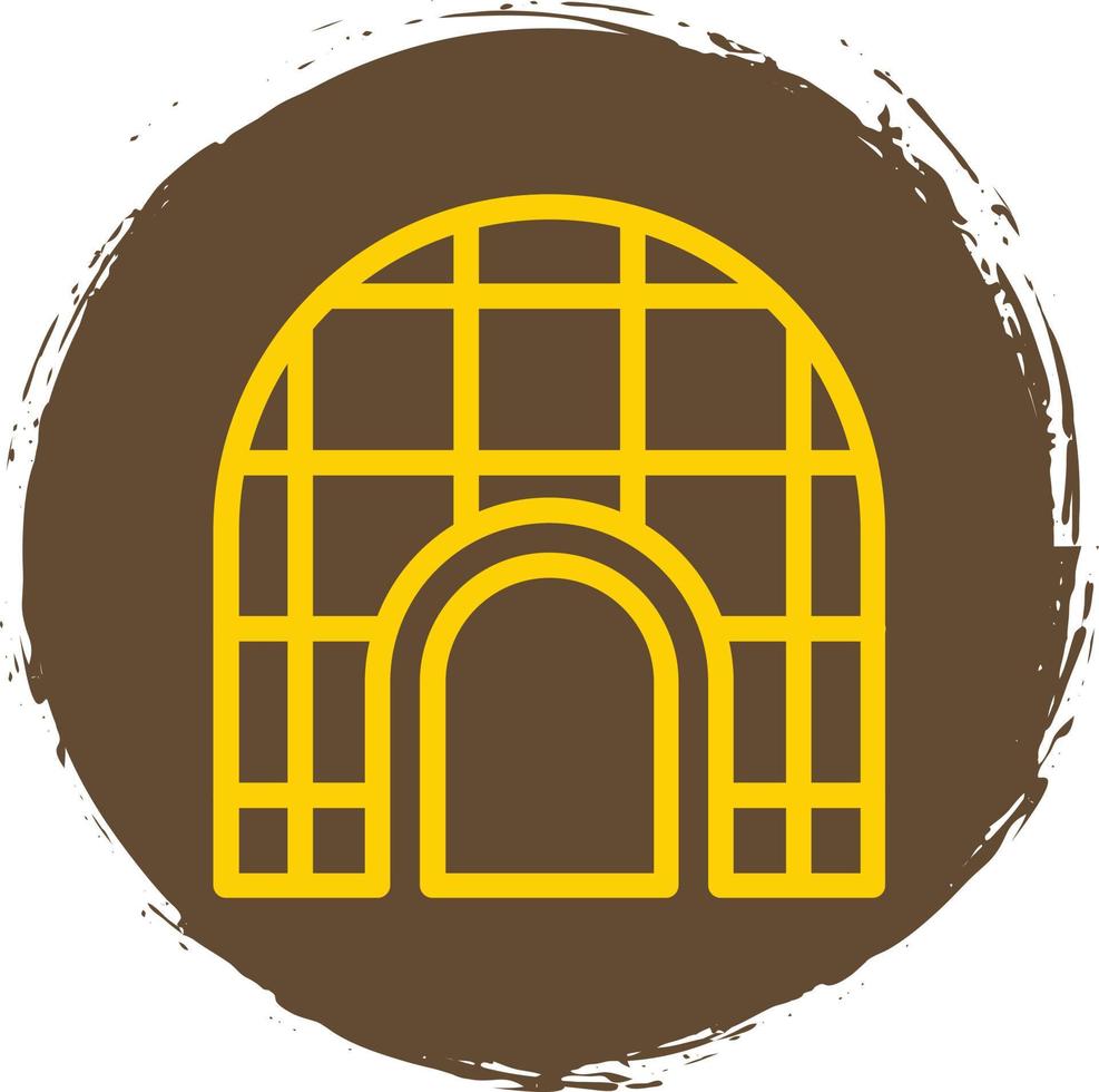 Igloo Vector Icon Design
