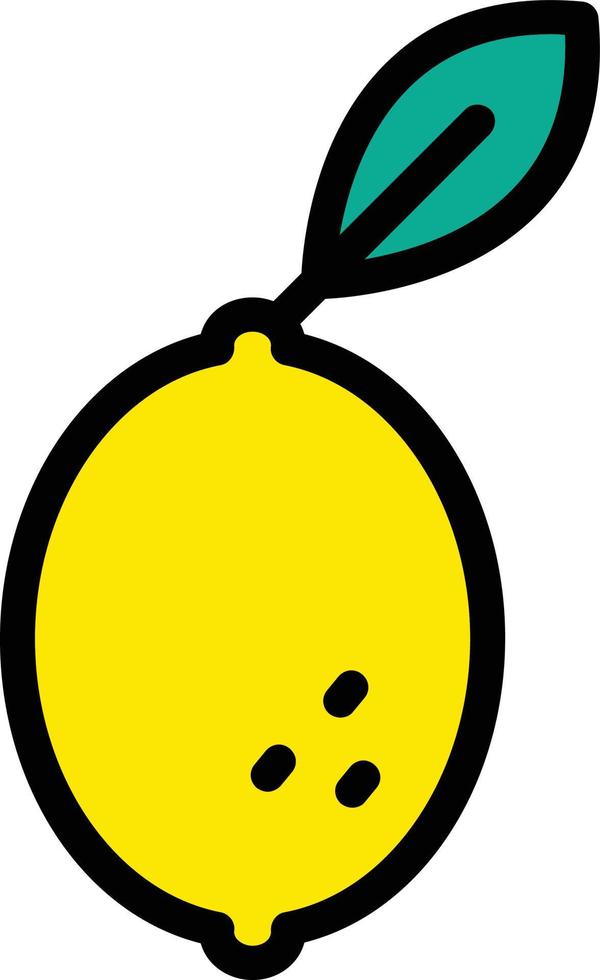 Lemon Vector Icon Design