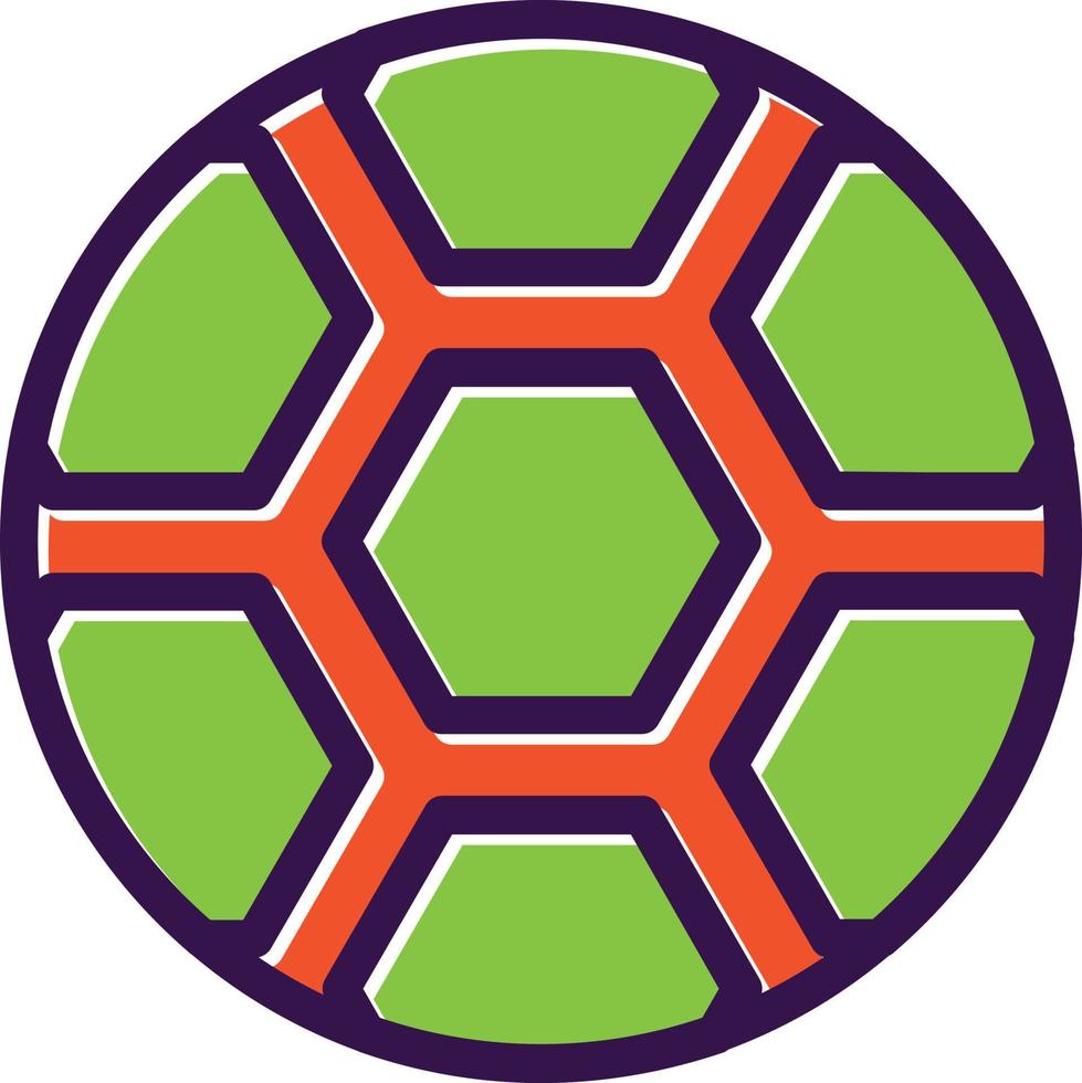 Football Ball Vector Icon Design