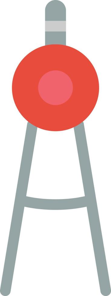 Drafting Compass Vector Icon Design