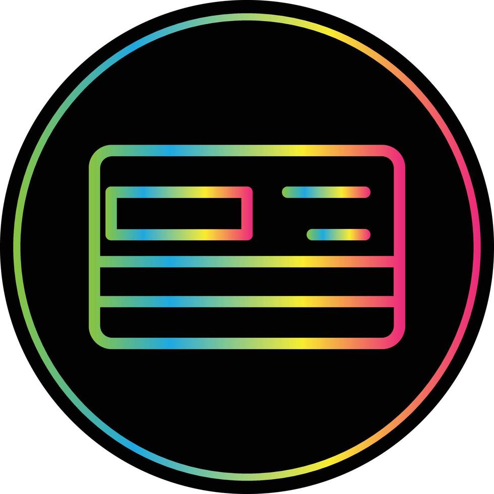 Credit Card Vector Icon Design