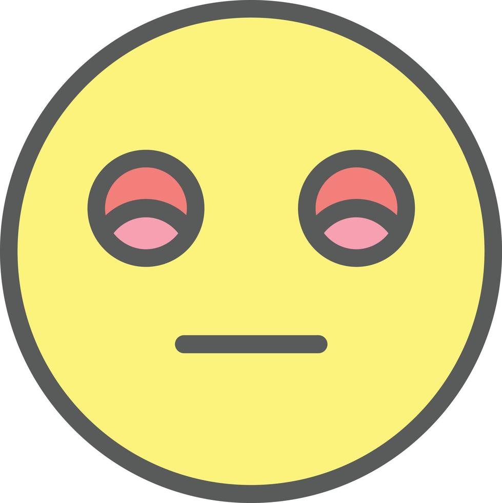 Flushed Vector Icon Design