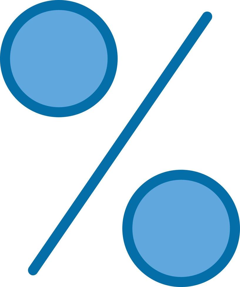 Percent Vector Icon Design
