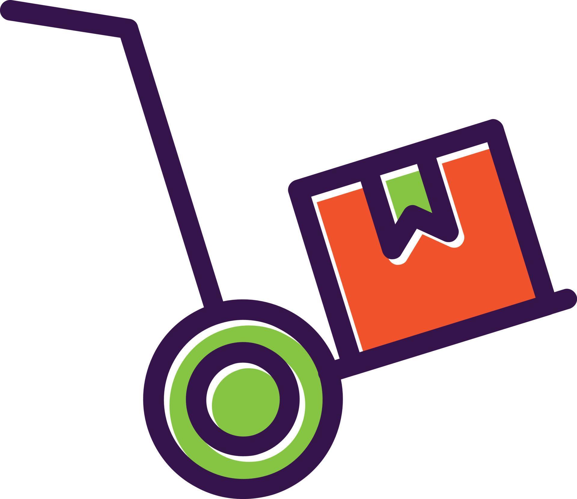 Dolly Vector Icon Design 14970188 Vector Art at Vecteezy