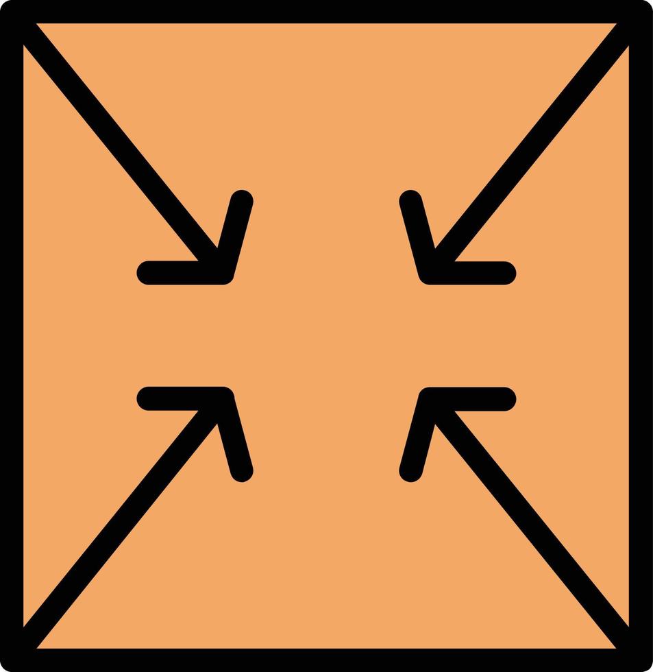 Compress Arrows Alt Vector Icon Design