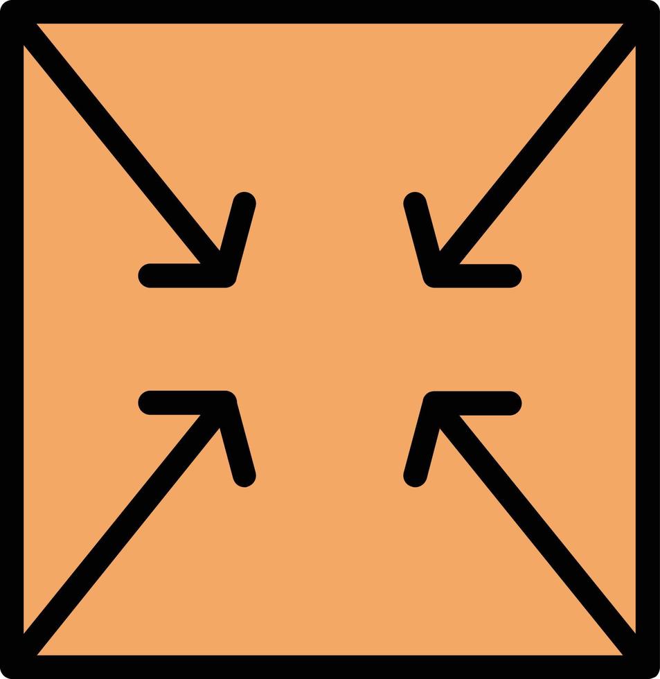 Compress Arrows Alt Vector Icon Design