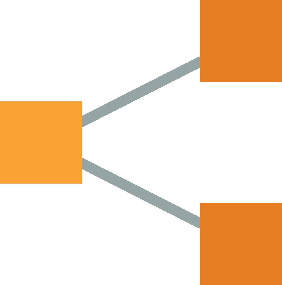 Project Diagram Vector Icon Design