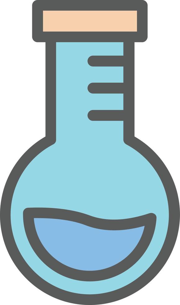 Flask Vector Icon Design