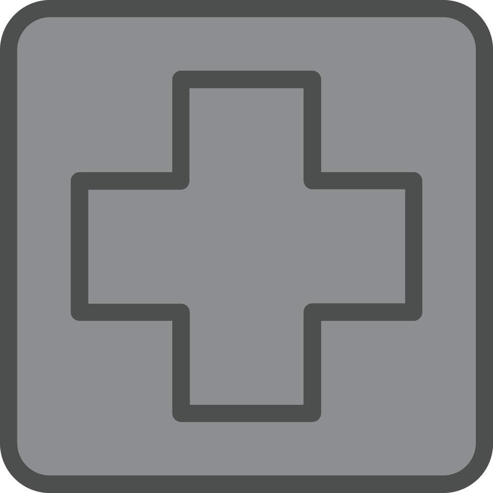 Hospital Symbol Vector Icon Design