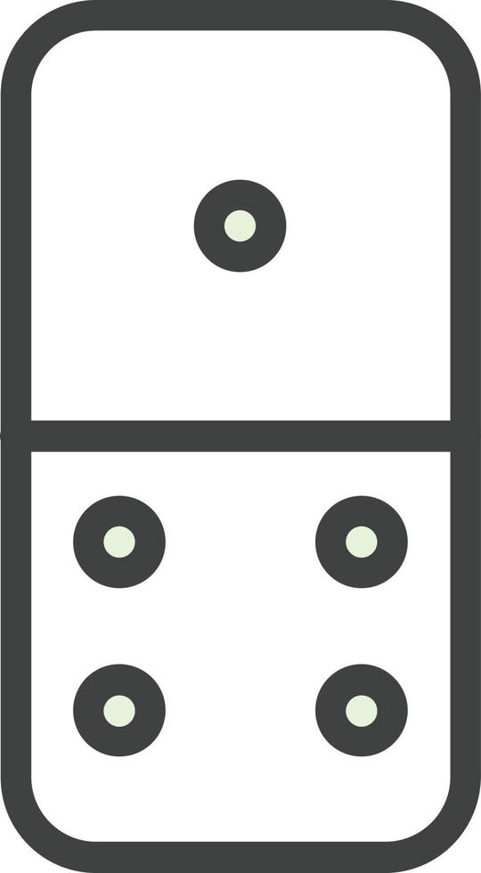 Dice Vector Icon Design