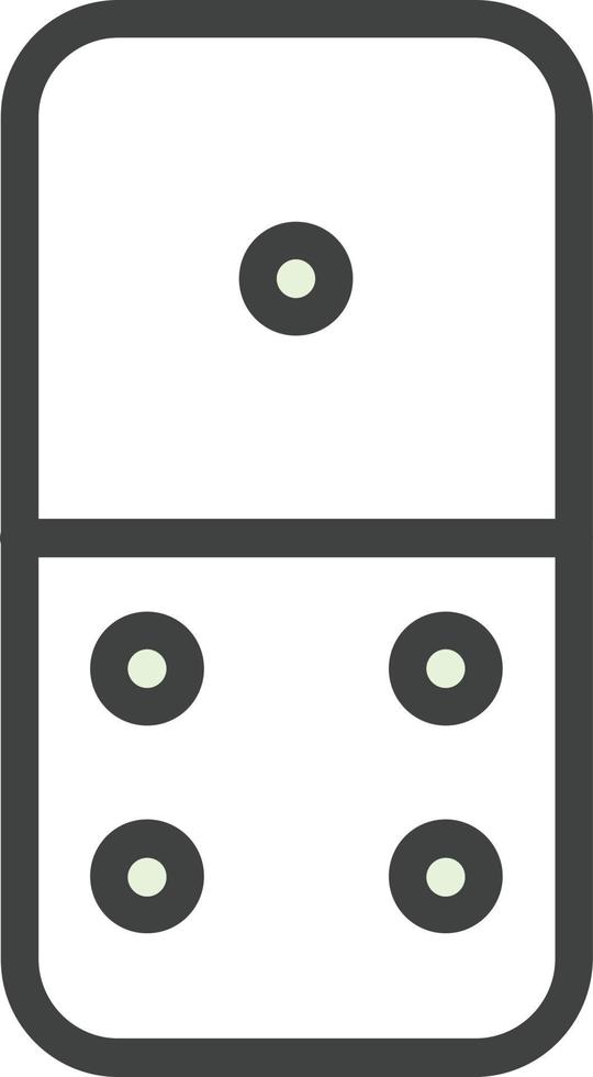 Dice Vector Icon Design