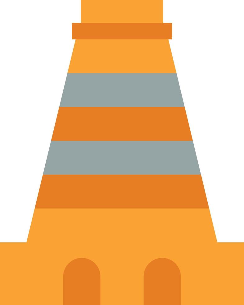 Gopuram Vector Icon Design