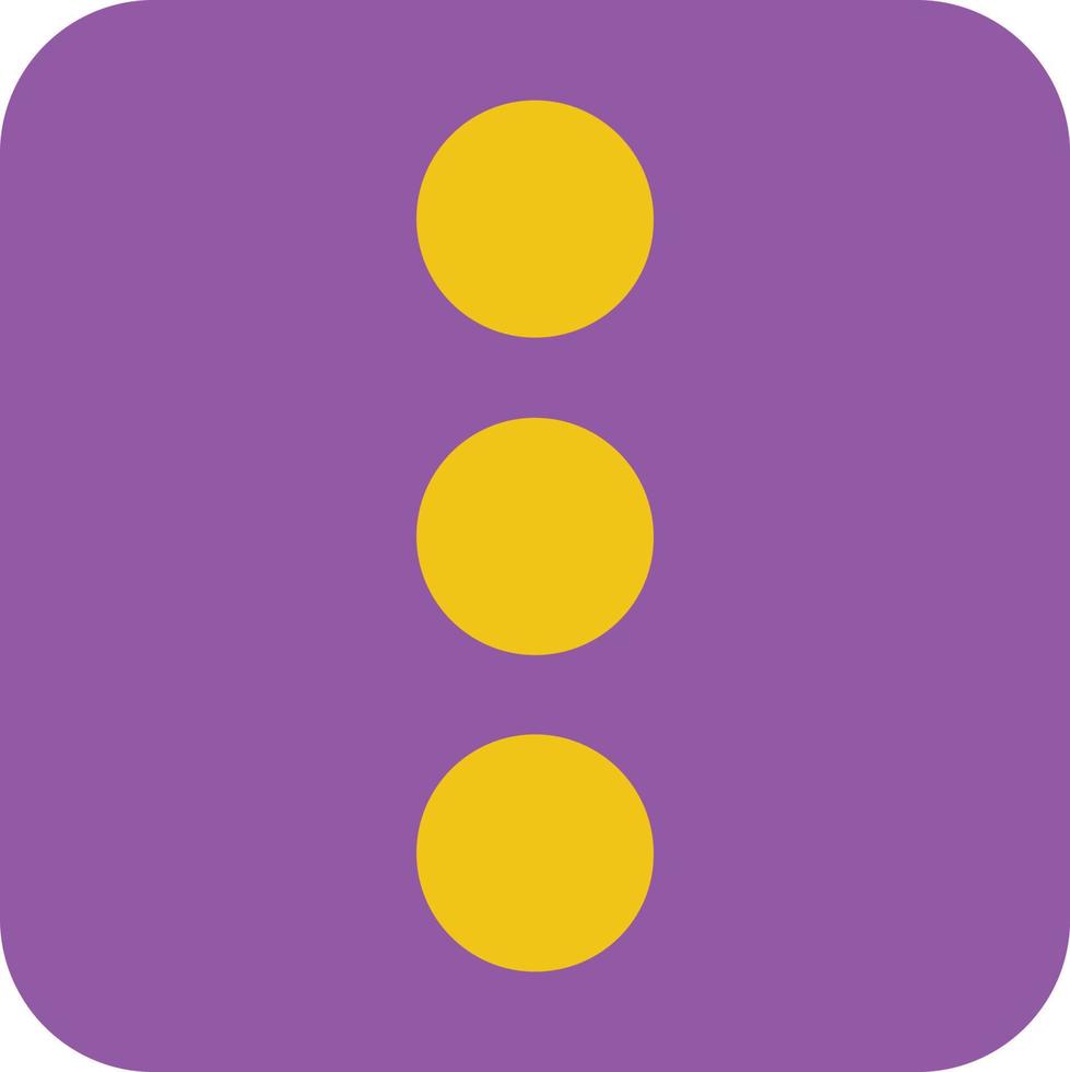 Ellipsis V Vector Icon Design