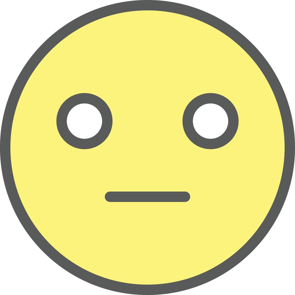 Meh Vector Icon Design