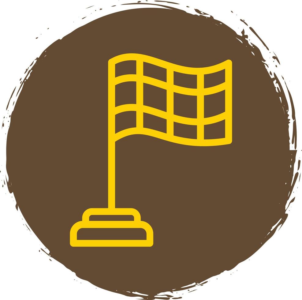 Flag Checkered Vector Icon Design
