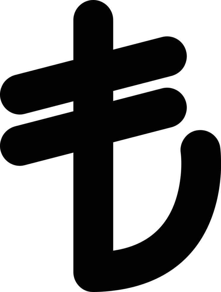 Lira Sign Vector Icon Design
