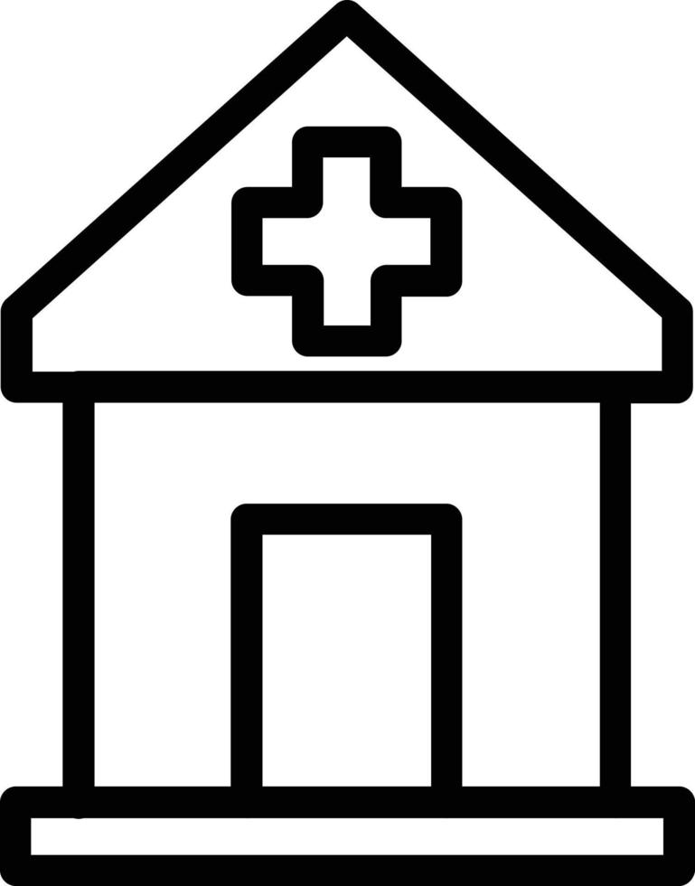 Hospital Vector Icon Design