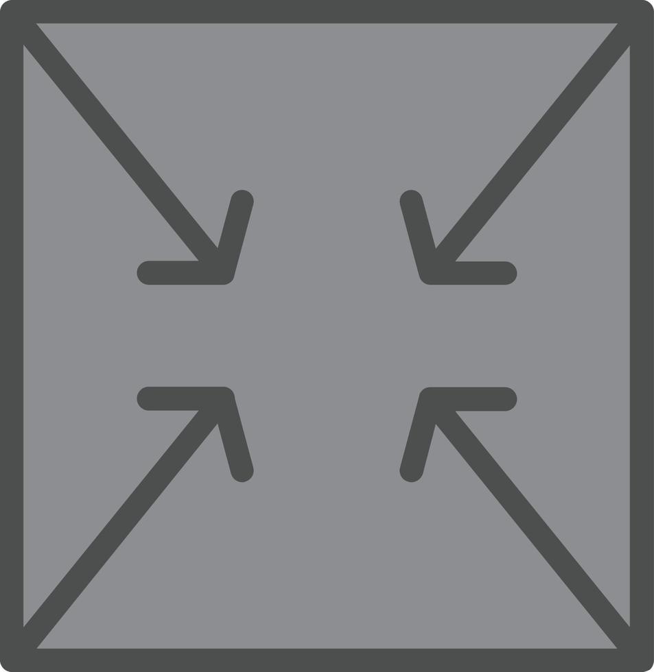Compress Arrows Alt Vector Icon Design