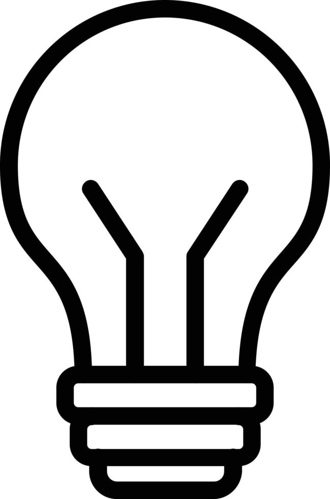 Lightbulb Vector Icon Design