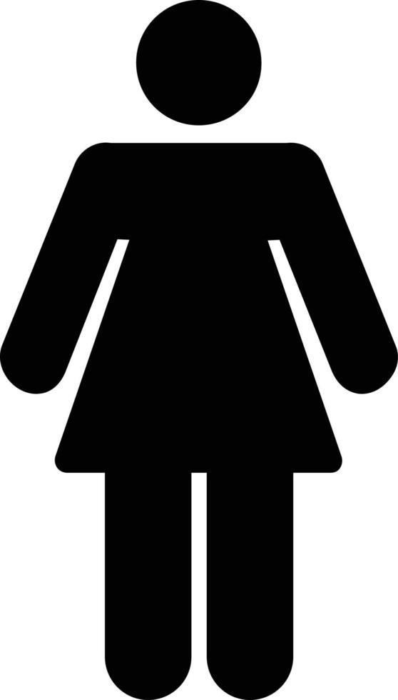 Female Vector Icon Design