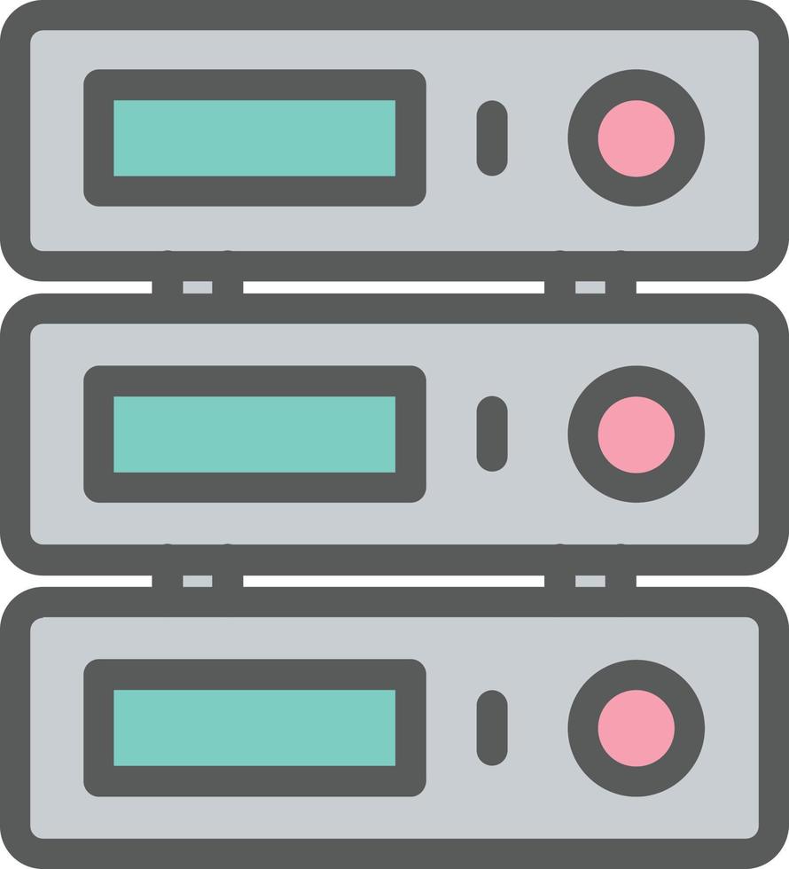 Database Vector Icon Design
