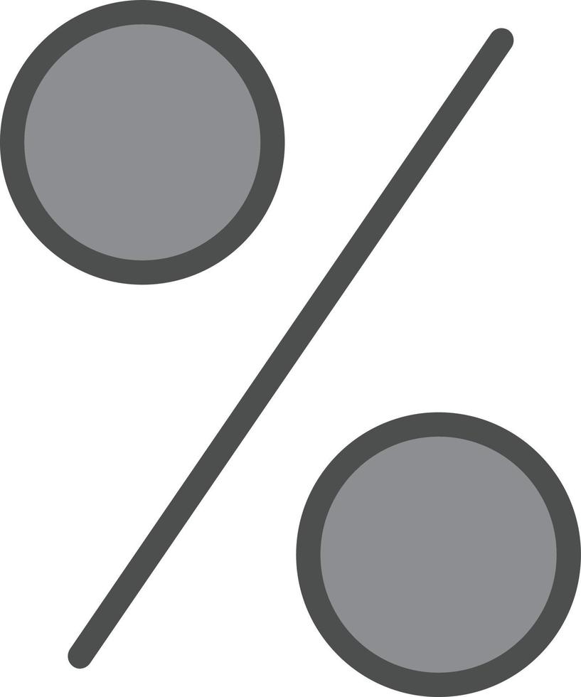 Percent Vector Icon Design