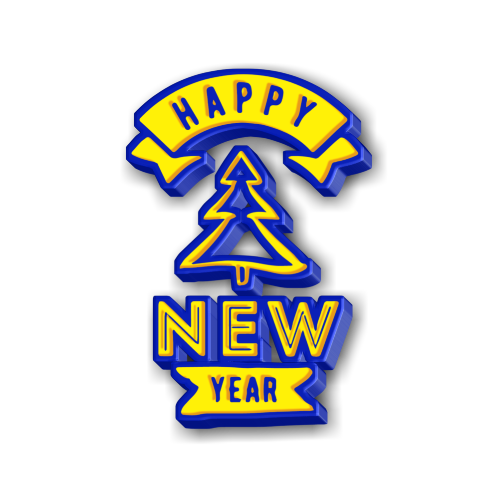 Happy new year 14971452 PNG