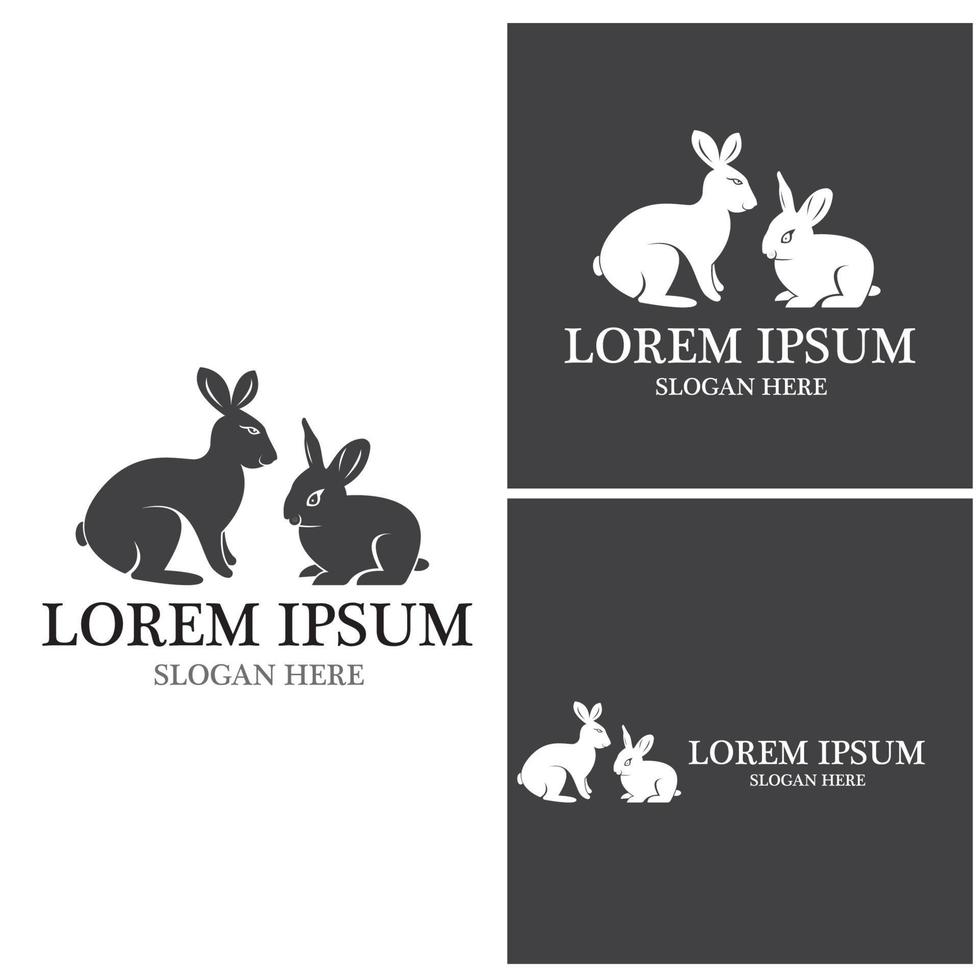 Rabbit vector icon illustration design