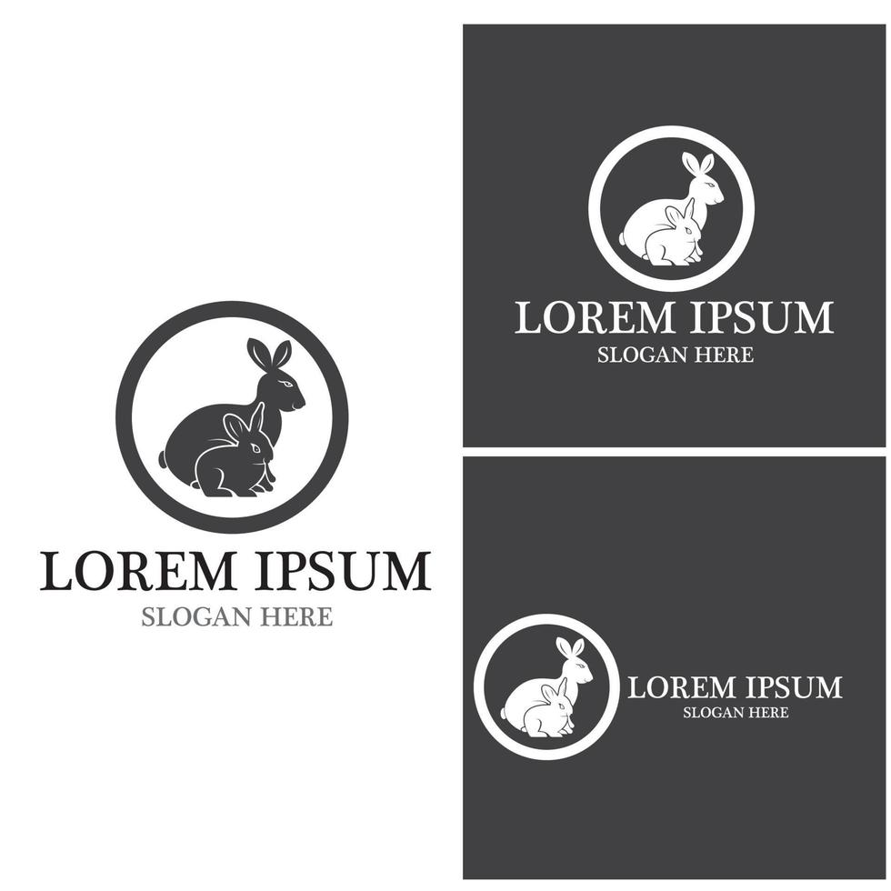 Rabbit vector icon illustration design