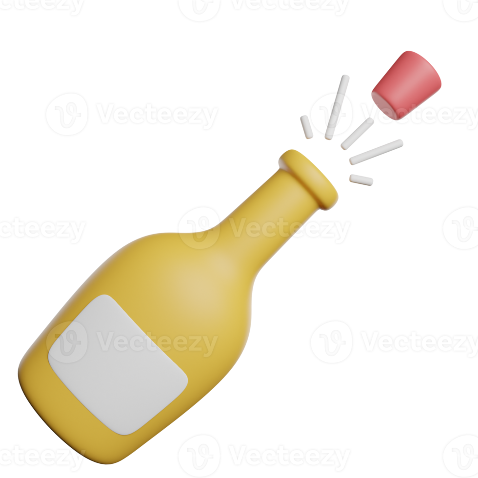 Champagne Bottle Drink png