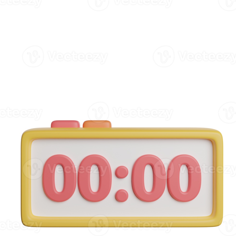 Digital Clock Timer png