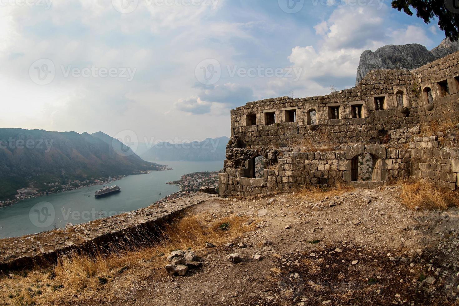 Saint John fortress in Kotor, Montengro photo