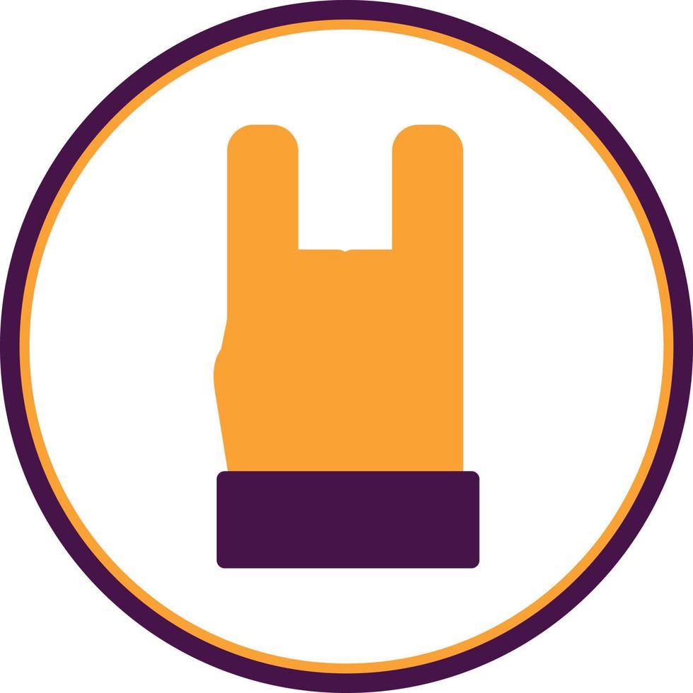 Hand Rock Vector Icon Design