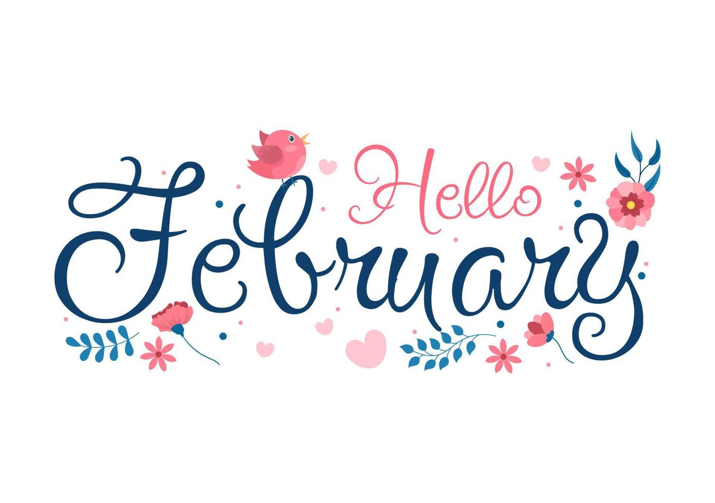 Top 47+ imagen hello february background - Thpthoanghoatham.edu.vn