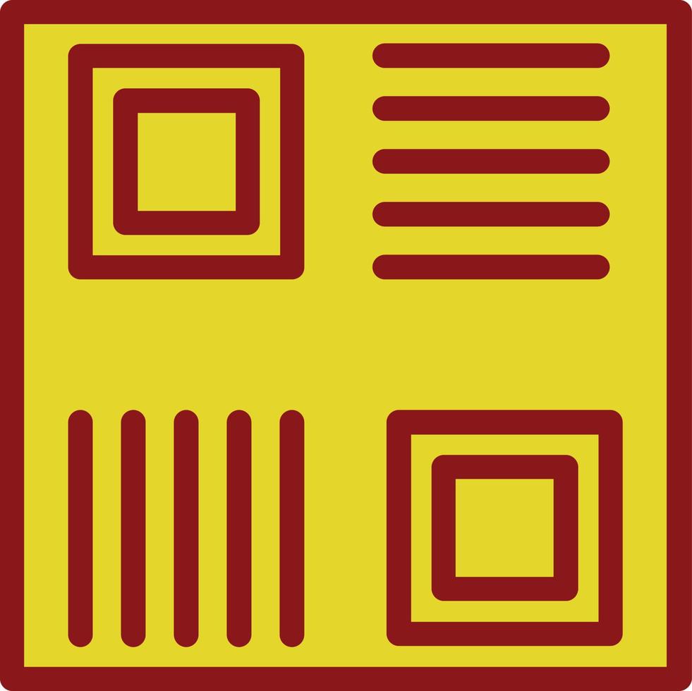 Qrcode Vector Icon Design