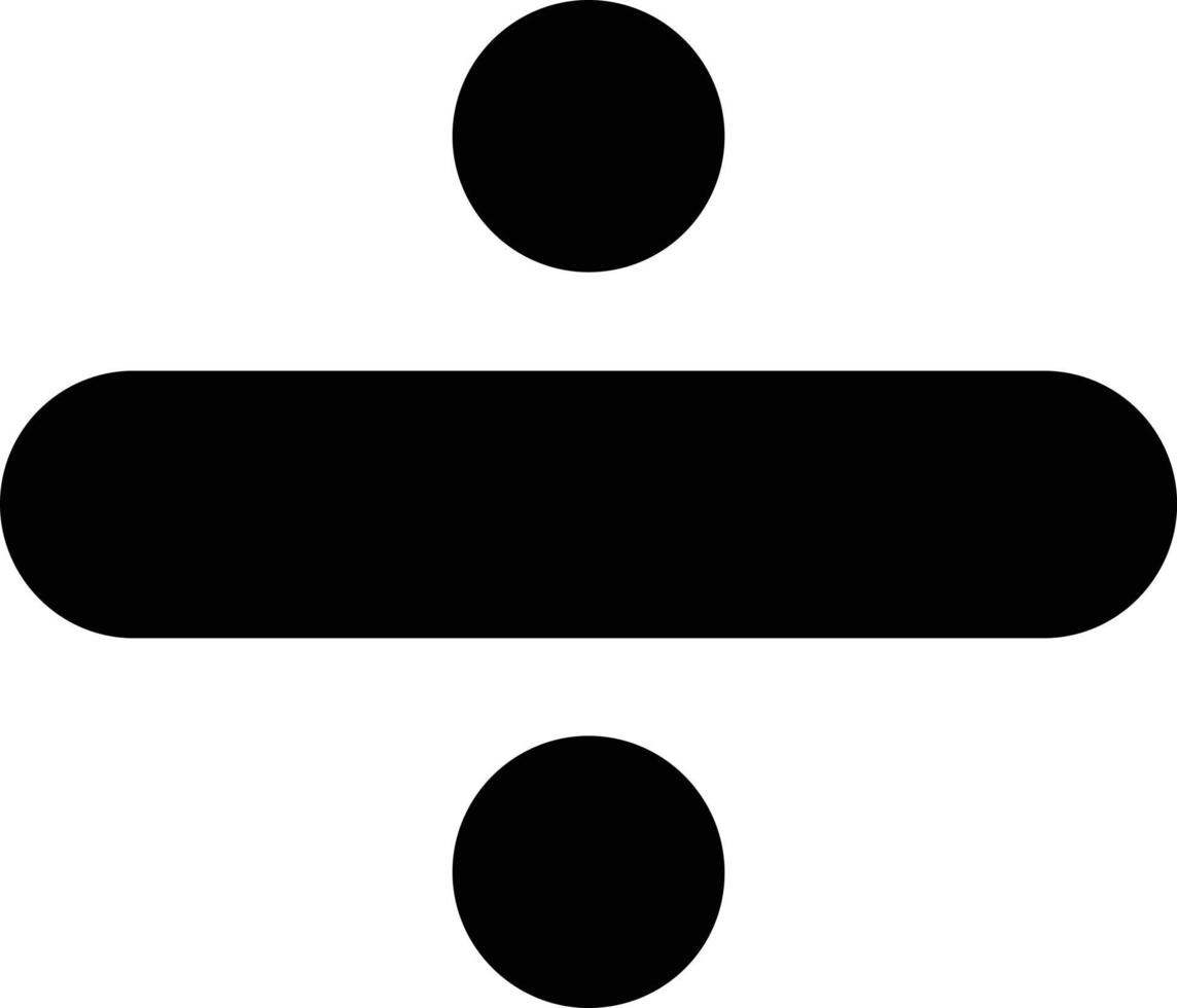 diseño de icono de vector de división